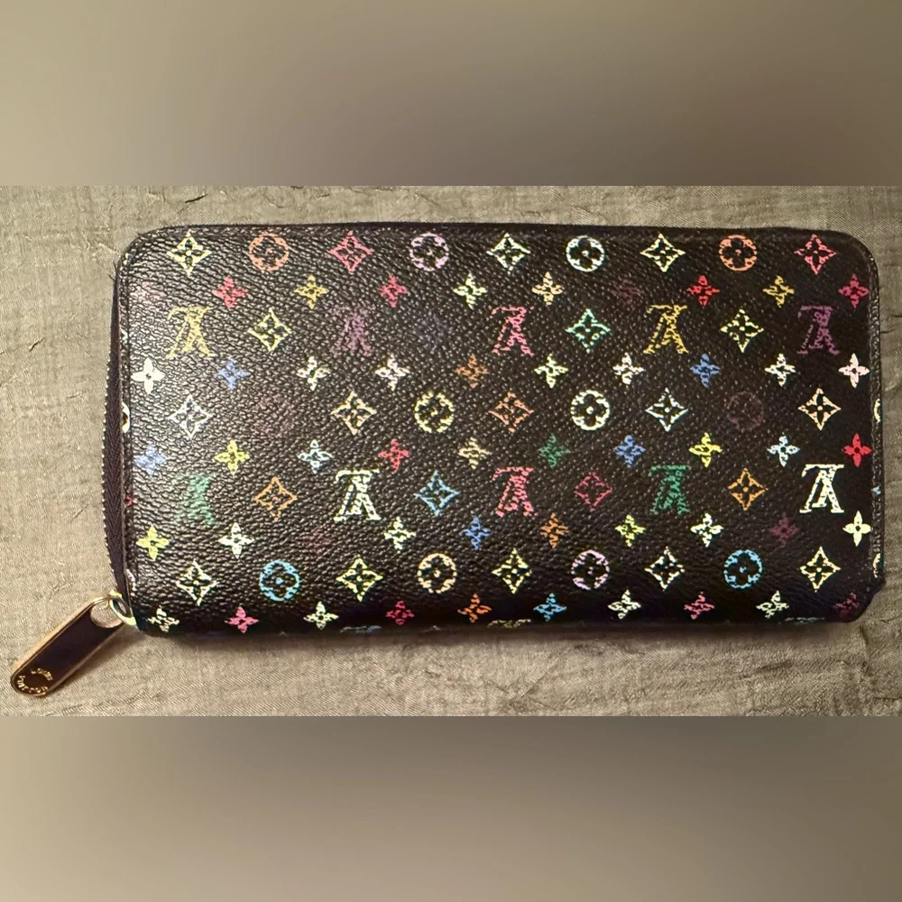 Louis Vuitton Colorful Zippy Wallet